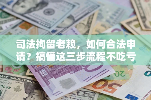 武汉司法拘留老赖，如何合法申请？搞懂这三步流程不吃亏！