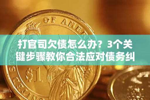 武汉打官司欠债怎么办？3个关键步骤教你合法应对债务纠纷