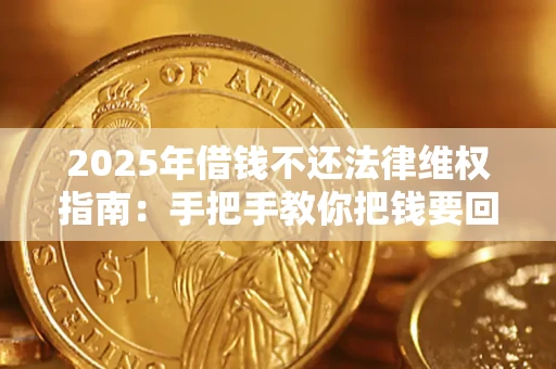 武汉2025年借钱不还法律维权指南：手把手教你把钱要回来