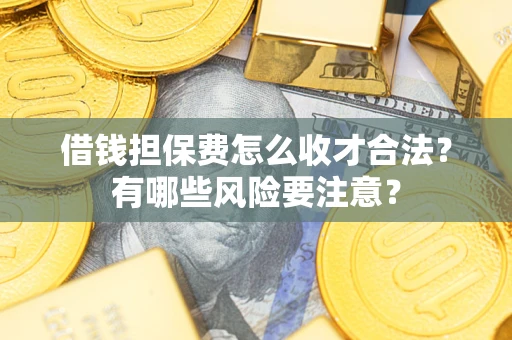 武汉借钱担保费怎么收才合法？有哪些风险要注意？