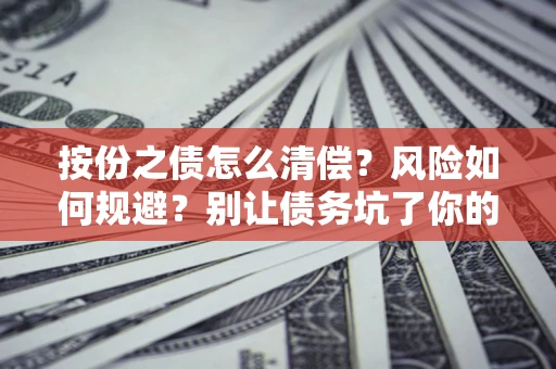 武汉按份之债怎么清偿？风险如何规避？别让债务坑了你的钱袋子！