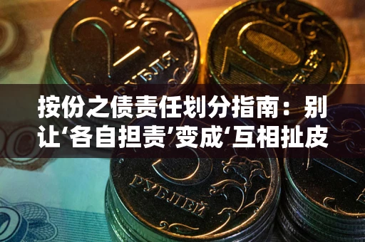 武汉按份之债责任划分指南：别让‘各自担责’变成‘互相扯皮’