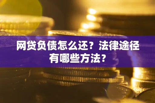 武汉网贷负债怎么还？法律途径有哪些方法？